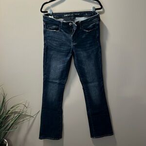 American Eagle Skinny Kick Jeans Size 12 Extra-Long